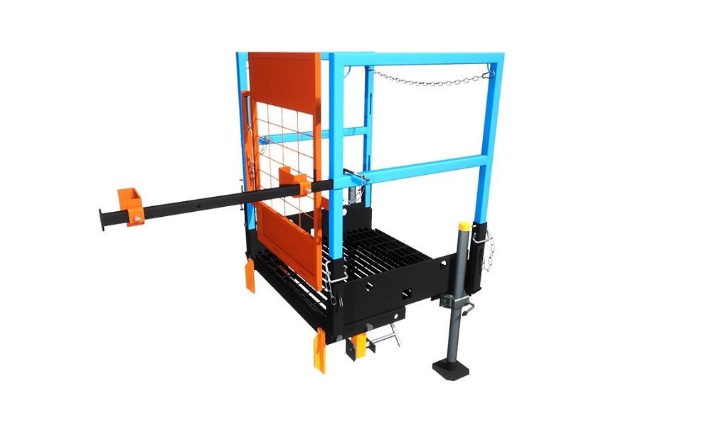 Ladder Access Platform for sheet piles and trench boxes